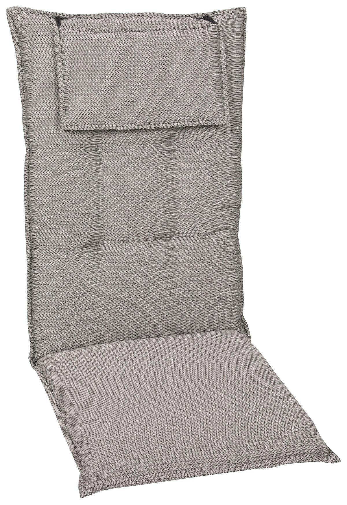 SZÉKPÁRNA szürke melírozott  - szürke, Basics, textil (50/120cm)
