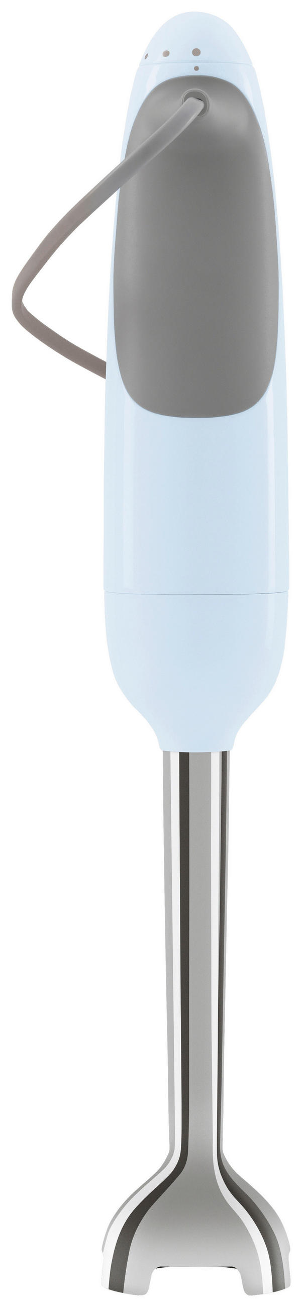 STABMIXER 50'S STYLE  - Edelstahlfarben/Pastellblau, Basics, Kunststoff/Metall (6,5/41,4/6,5cm) - SMEG