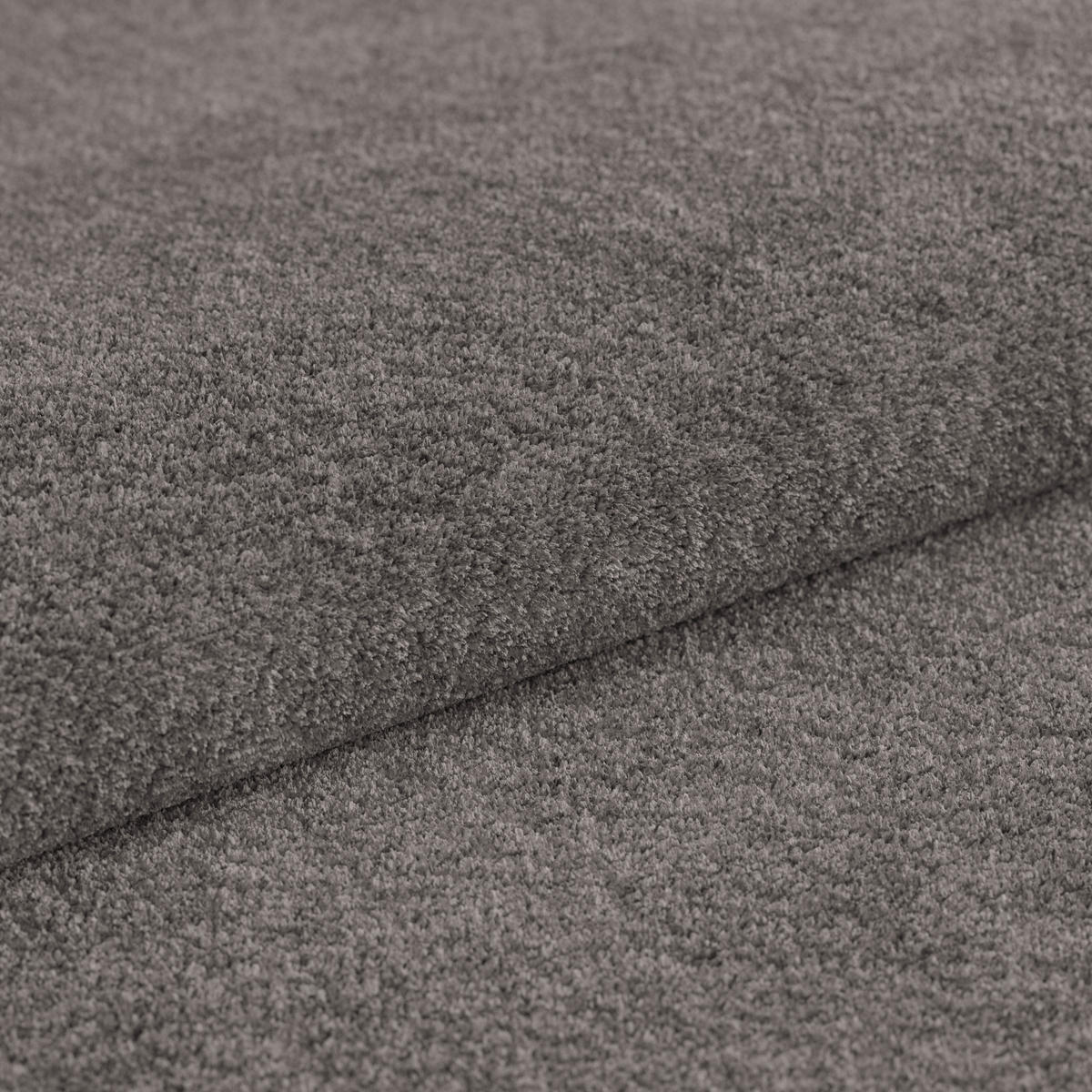 ECKBANK 185/150 cm Webstoff Grau   - Eichefarben/Grau, KONVENTIONELL, Textil (185/150cm) - Livetastic