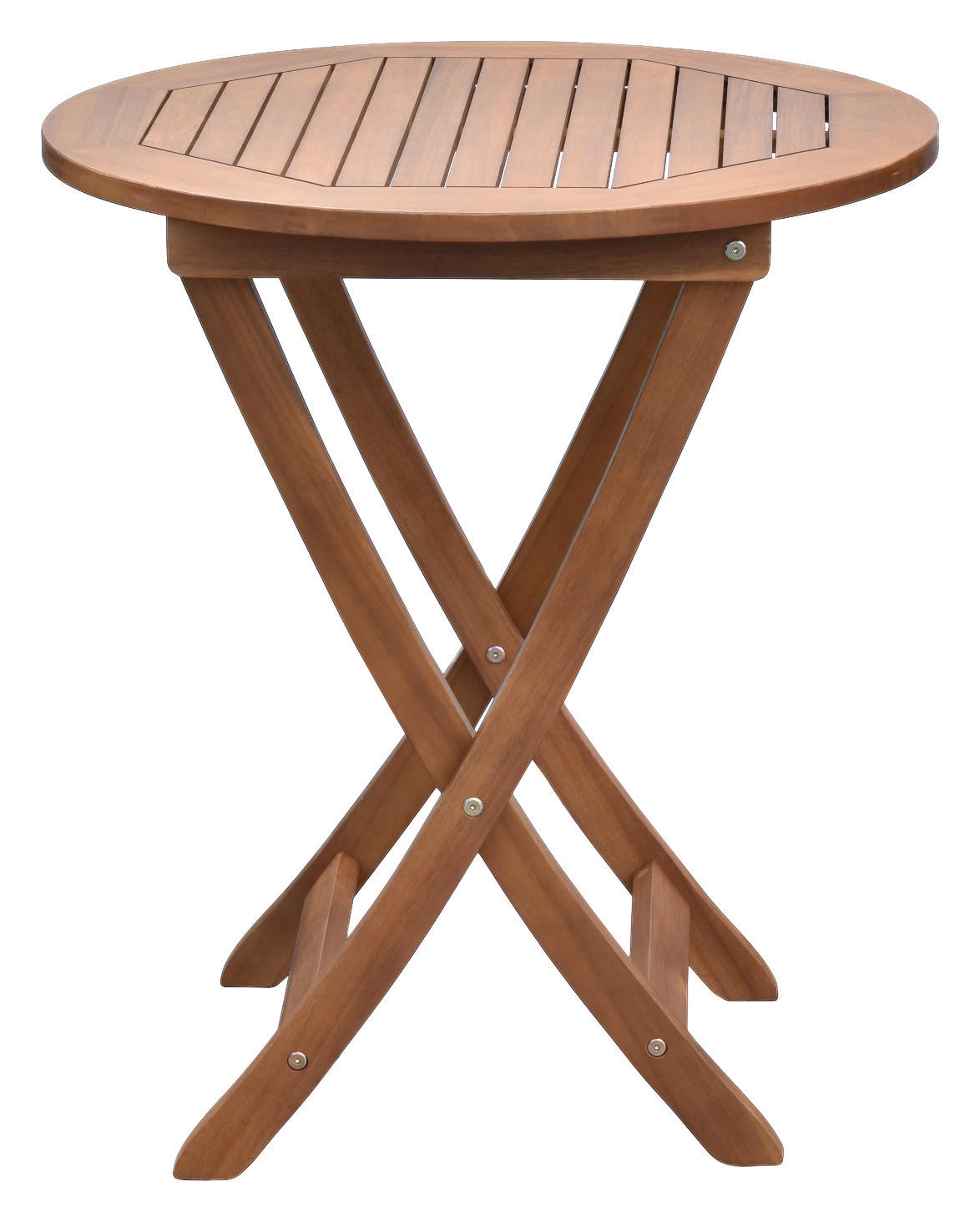 Thumbnail - Gardenson Gartenset, Natur, Holz, Kunststoff, 3-teilig, Akazie, massiv, Uni, Tisch klappbar, Stühle stapelbar, Gartenmöb...