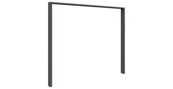 PASSEPARTOUTRAHMEN 256/240/12 cm   - Dunkelgrau, KONVENTIONELL, Holzwerkstoff (256/240/12cm) - Venda