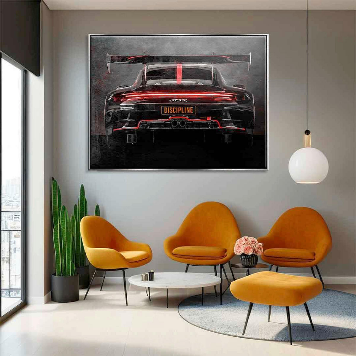 KUNSTDRUCK  - Multicolor, Basics, Holz (80x60cm)