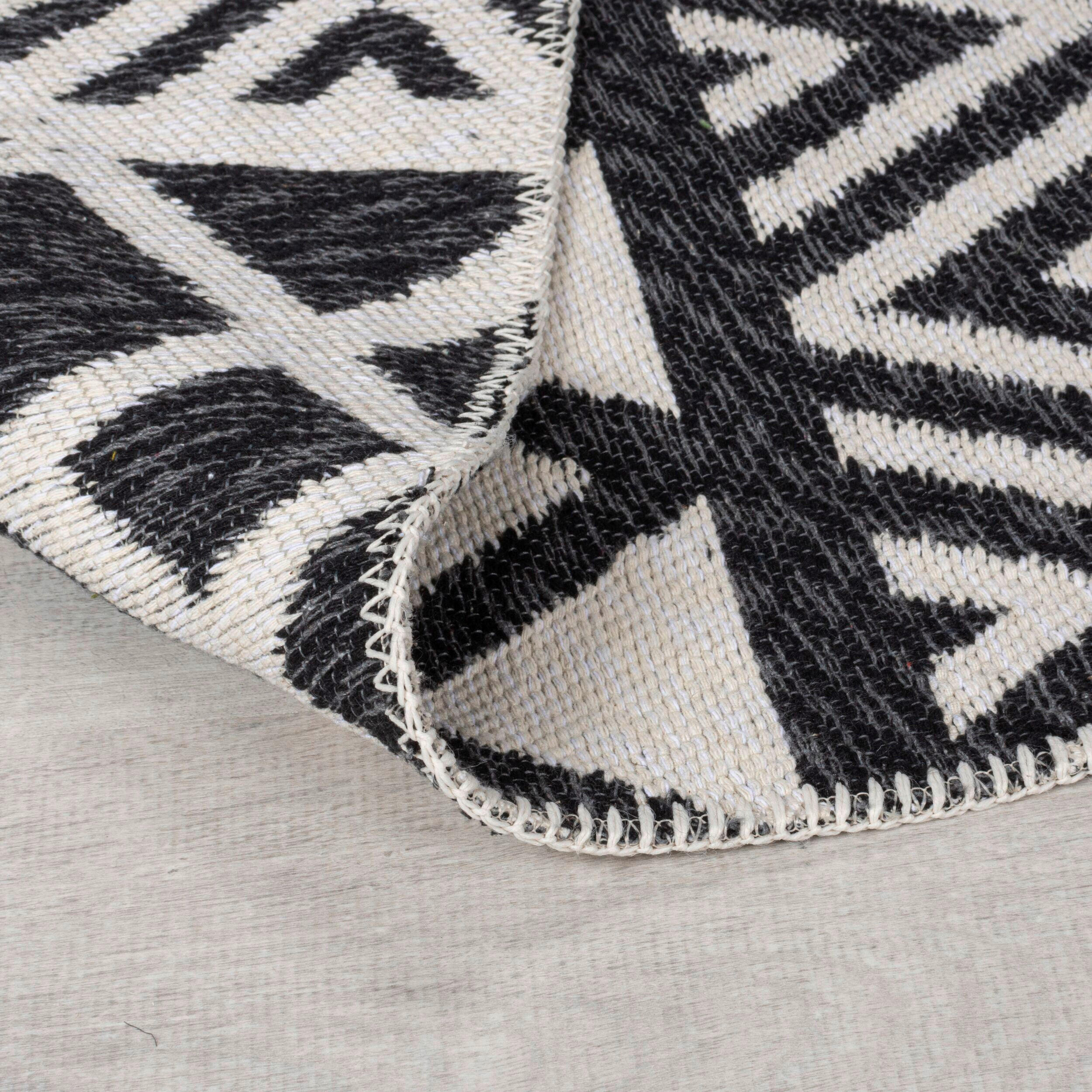 BERBERSKÝ KOBEREC, 120/170 cm, černá - černá, Basics, textil (120/170cm)