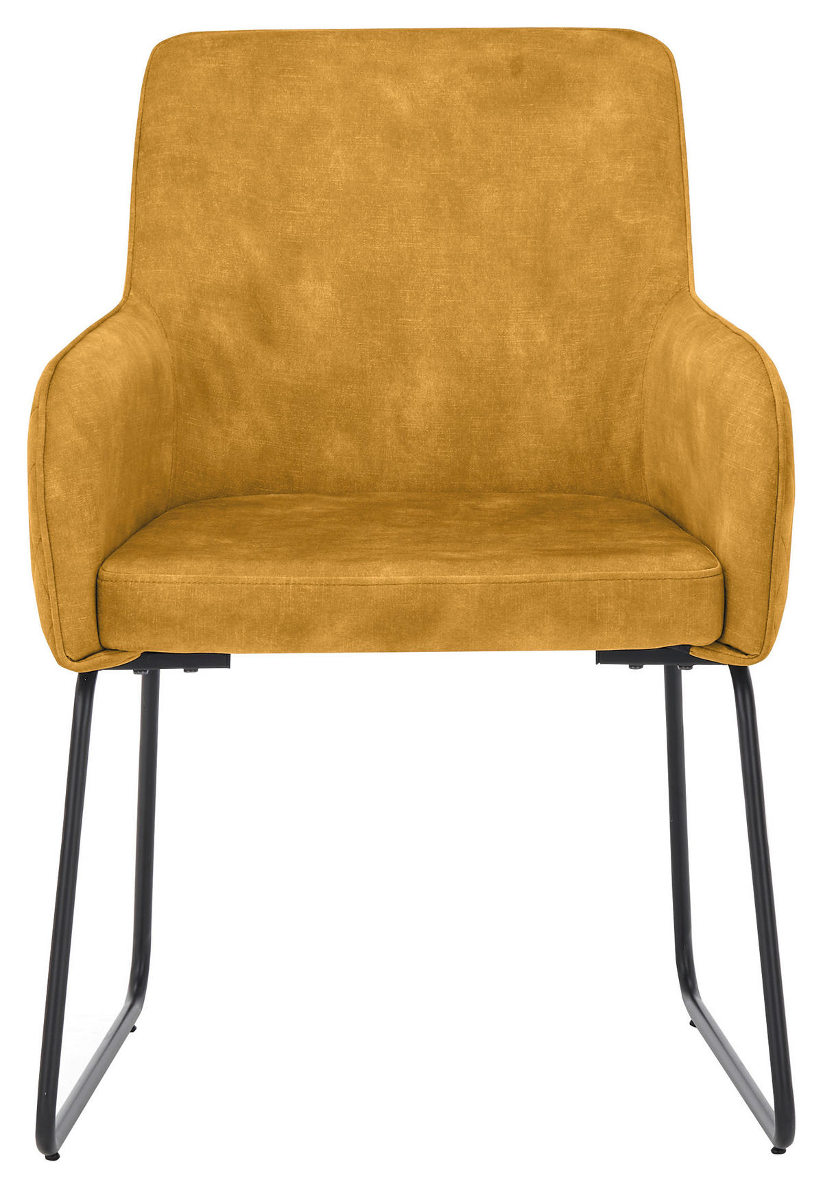 ARMLEHNSTUHL  in Eisen  - Goldfarben/Schwarz, Design, Kunststoff/Metall (60,5/85/63cm) - SetOne by Musterring