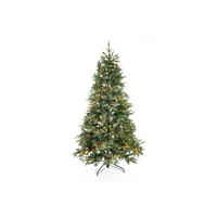WEIHNACHTSBAUM 210 cm  - Waldgrün, Basics, Kunststoff/Metall (134/210cm)