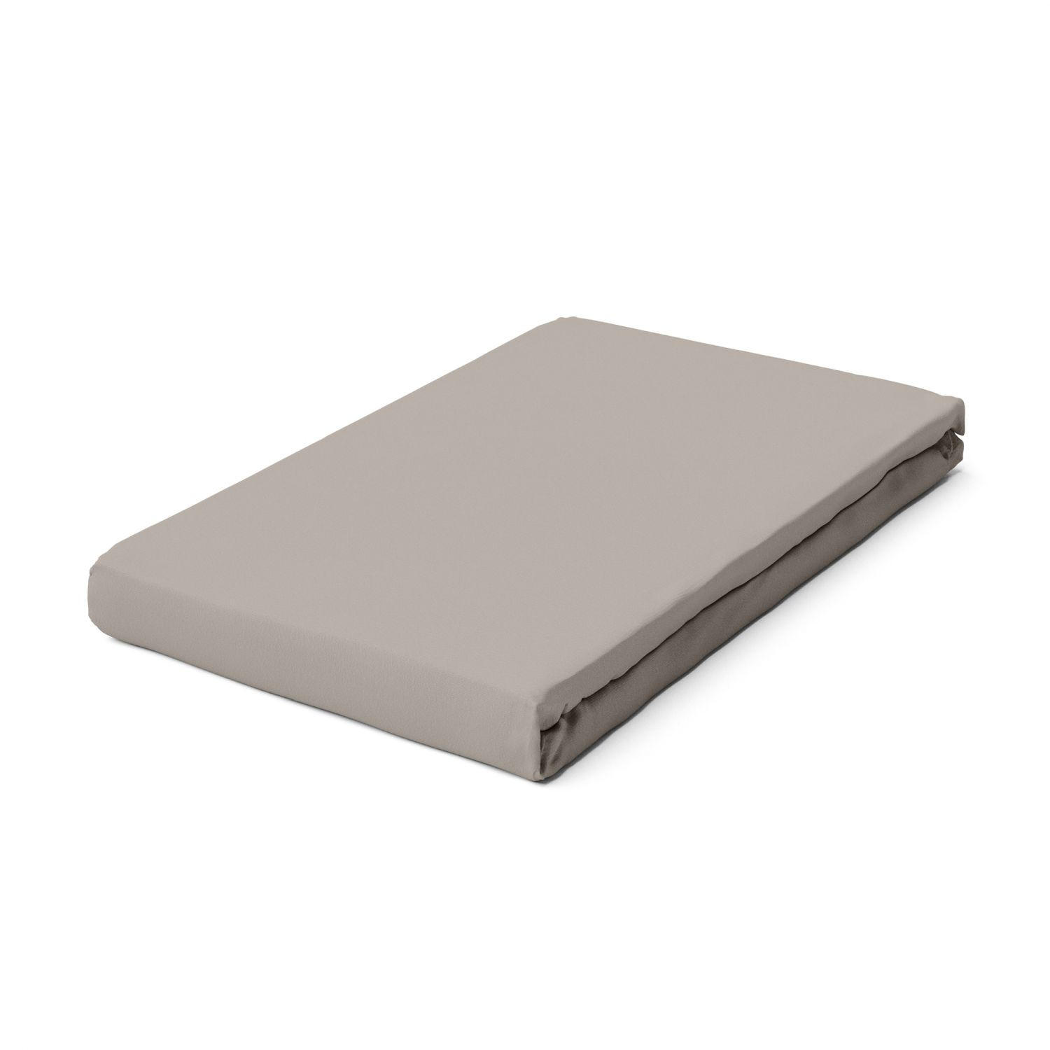Schlafgut Spannbetttuch Pure Braun 200-220x240 cm
