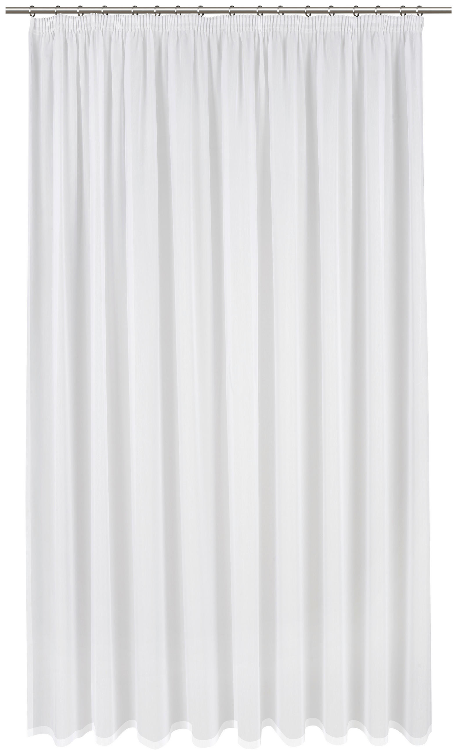 FERTIGSTORE  transparent  300/245 cm   - Weiß, Basics, Textil (300/245cm) - Esposa