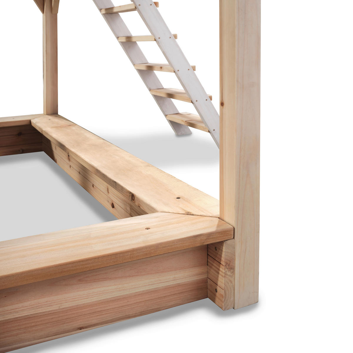 SPIELHAUS EXIT LOFT 500  - Limette/Naturfarben, KONVENTIONELL, Holz (329/190/253cm) - EXIT Toys