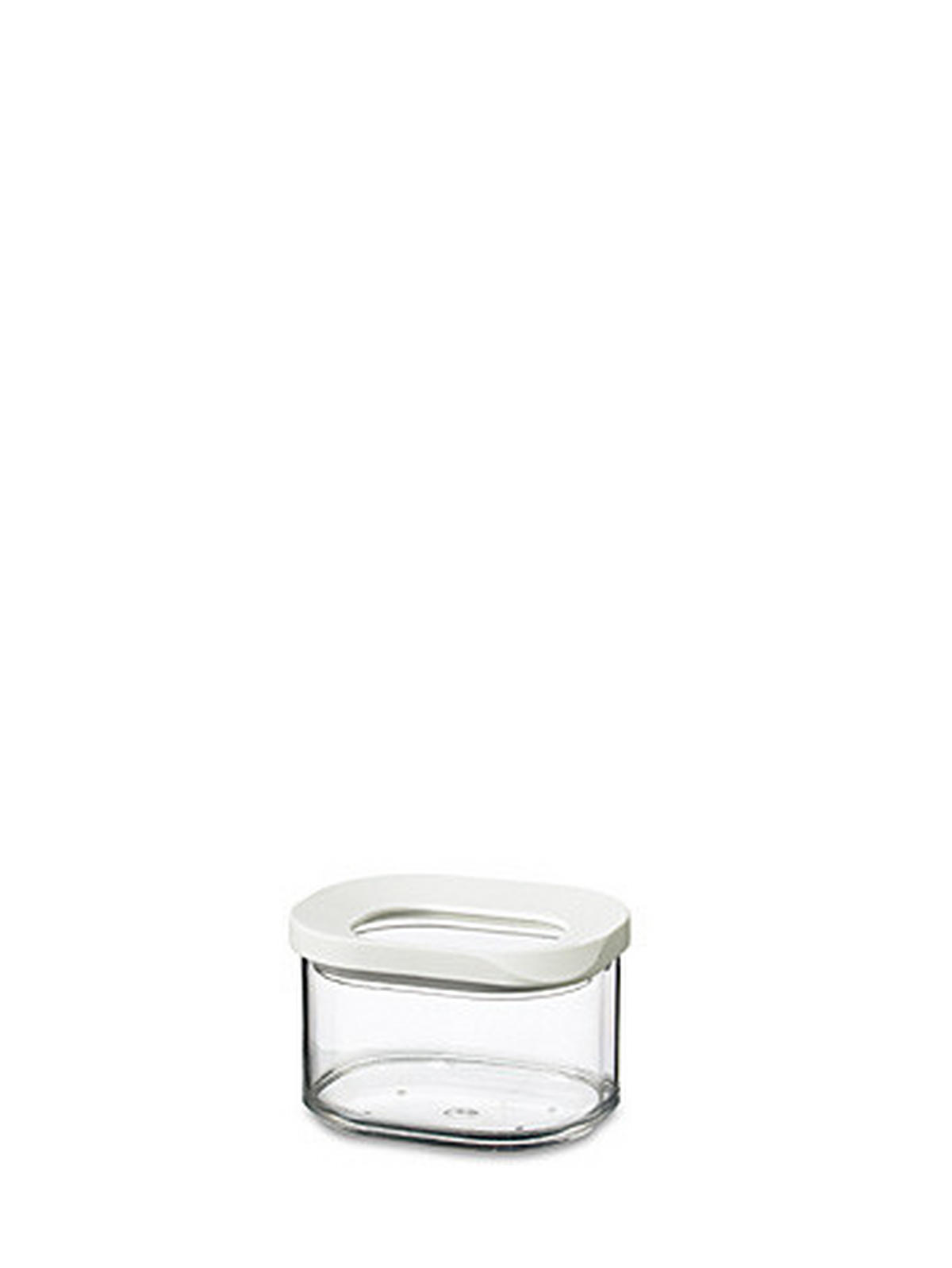 VORRATSDOSE MODULA 0,175 L  - Transparent/Weiß, Basics, Kunststoff (9/7,2/5,9cm) - Mepal