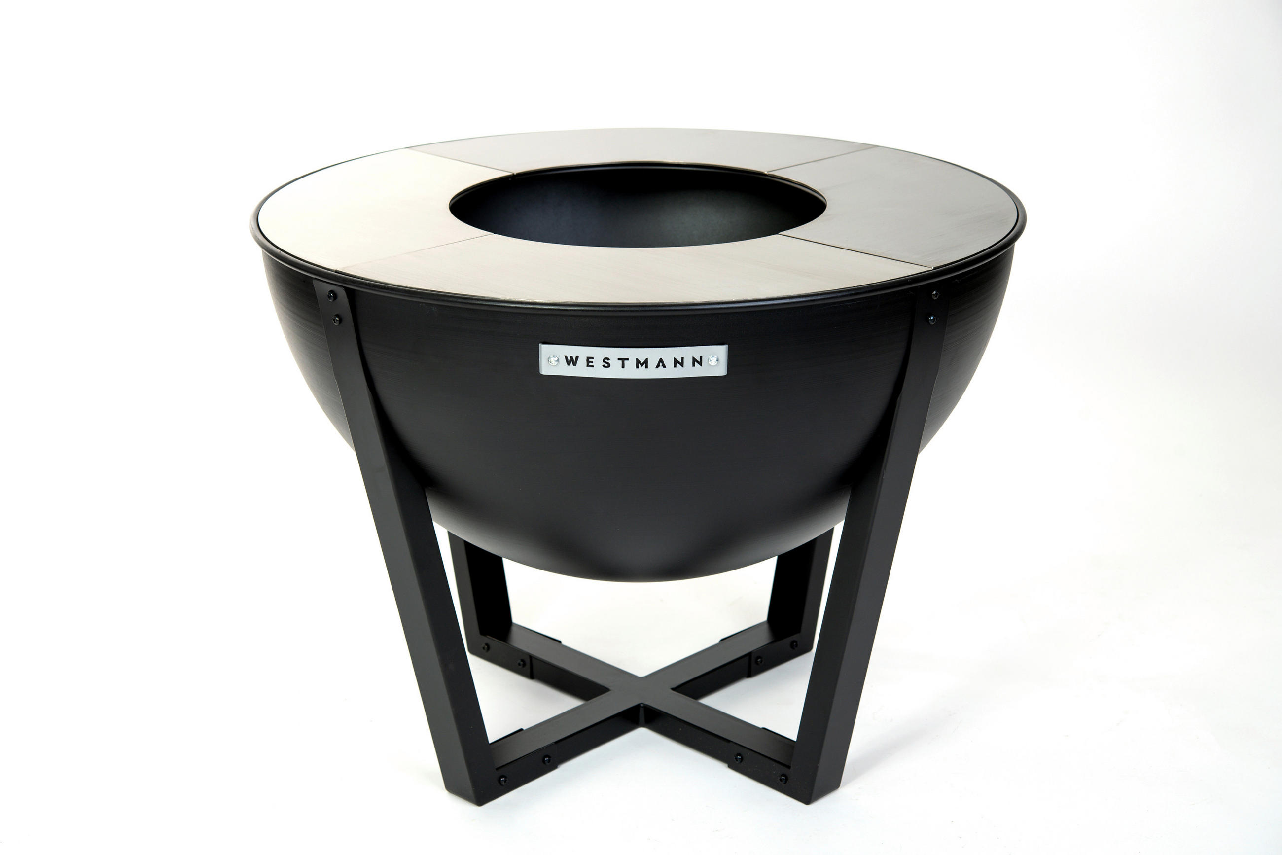 BARBECUE - Schwarz, KONVENTIONELL, Metall (81/62cm)