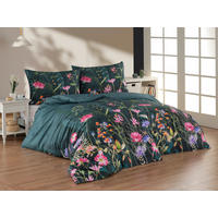 POSTEĽNÁ BIELIZEŇ, renforcé, smaragdovozelená, 140/200 cm - smaragdovozelená, Basics, textil (140/200cm) - Matejovsky