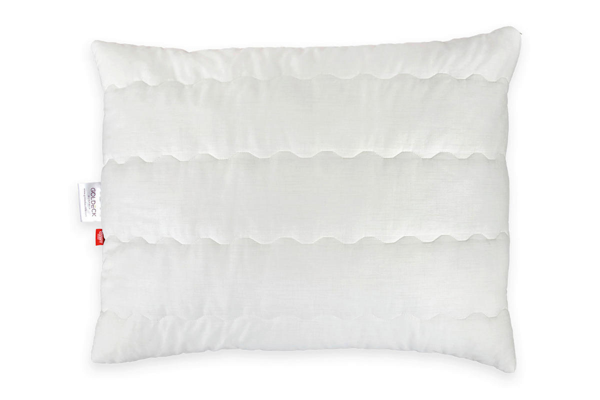 KOPFPOLSTER 40/80 cm   - Champagner, Basics, Textil (40/80cm) - Goldeck Austria
