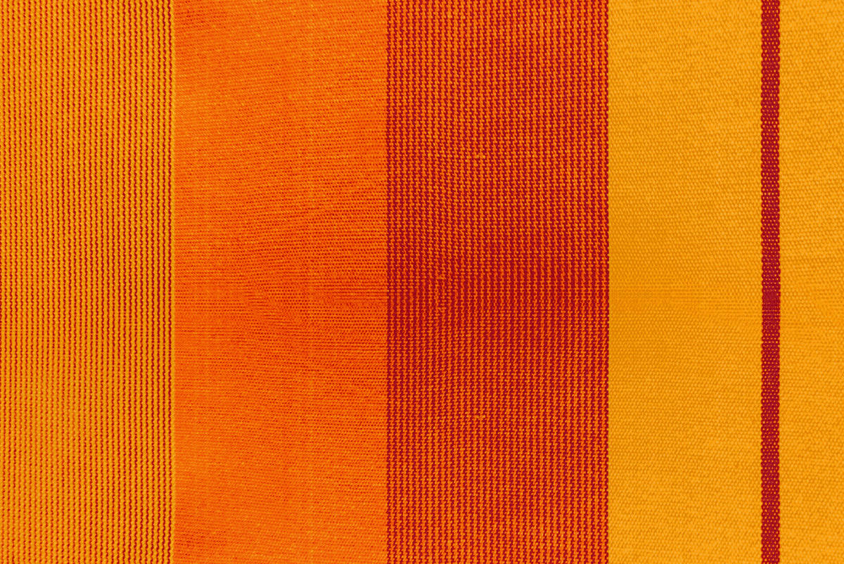 HÄNGESESSEL comfort org.cotton 110/160/180 cm  - Gelb/Rot, KONVENTIONELL, Holz/Textil (110/160/180cm) - La Siesta