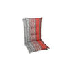 SESSELAUFLAGENSET Ornament  - Rot/Hellgrau, Basics, Textil (50/7/120cm)