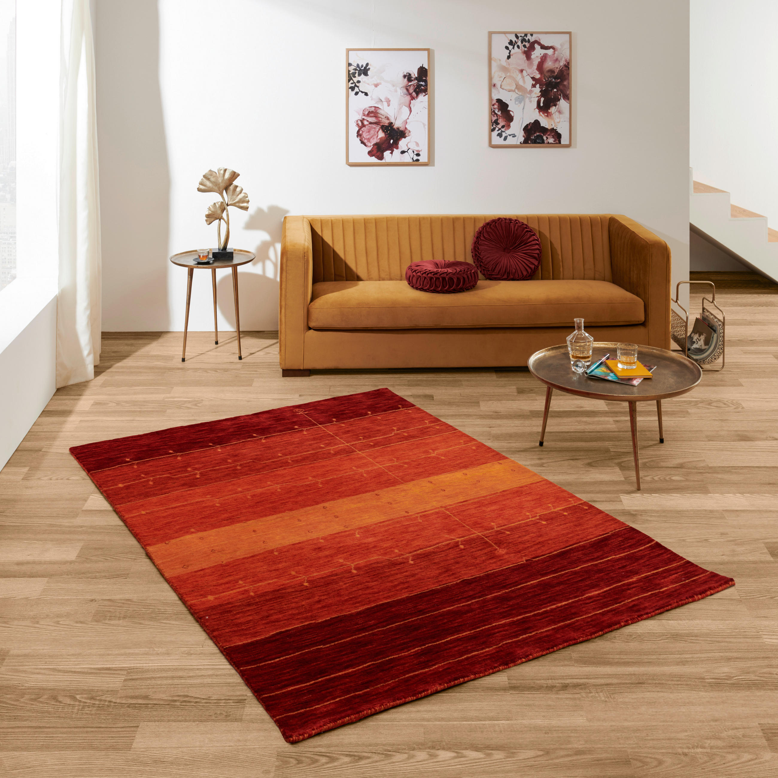 ORIENTALISK MATTA 120/180 cm Xanadu  - terrakotta, Klassisk, textil (120/180cm) - Cazaris
