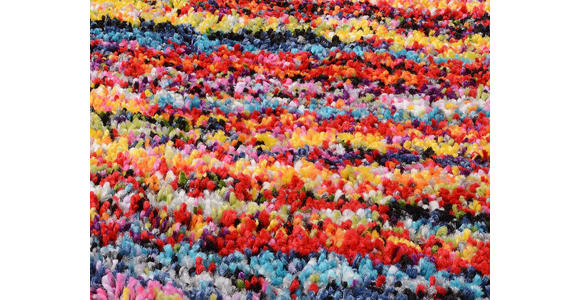 WEBTEPPICH 120 cm Sixteen round Multicolor - Multicolor, Trend, Textil (120cm) - Novel