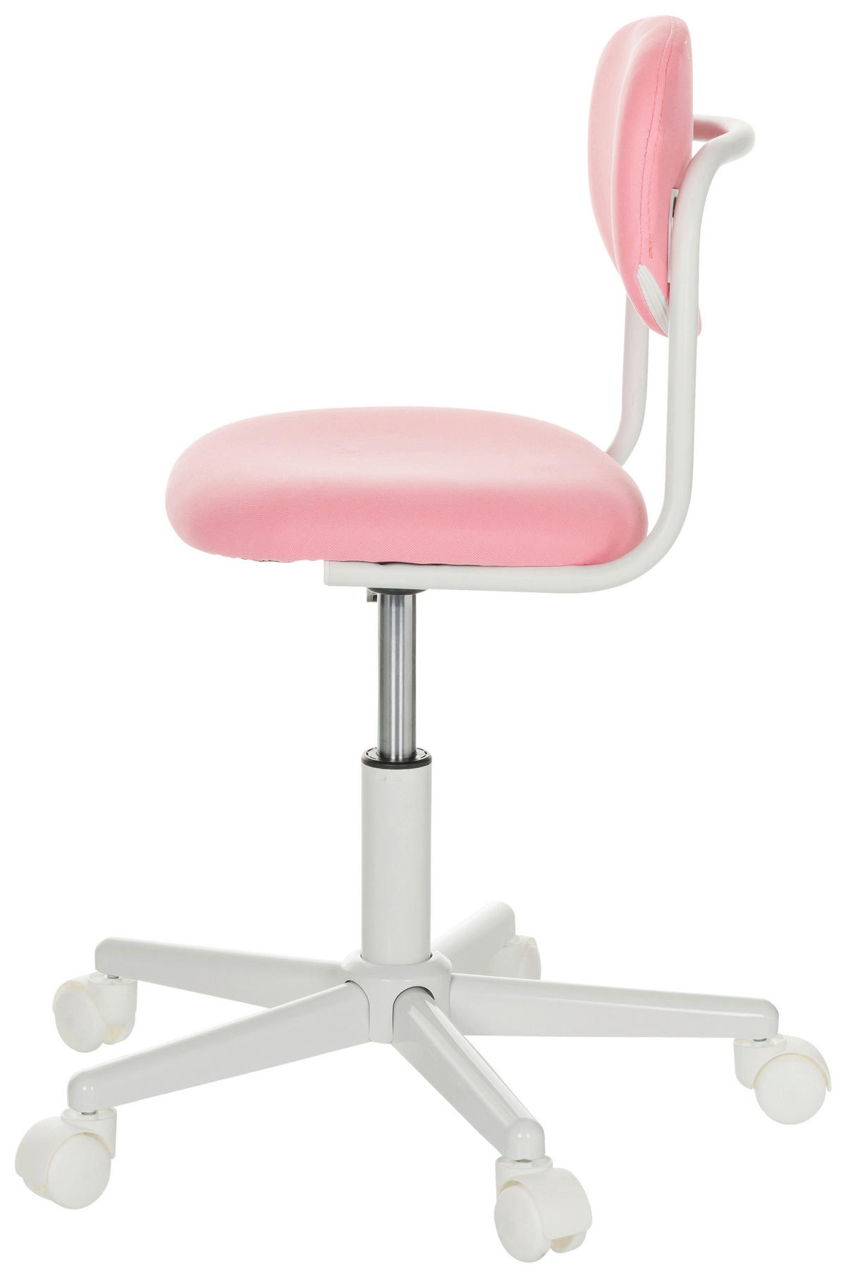 JUGENDDREHSTUHL  in Pink  - Pink/Weiß, Basics, Kunststoff/Textil (60/72-83/60cm) - MID.YOU