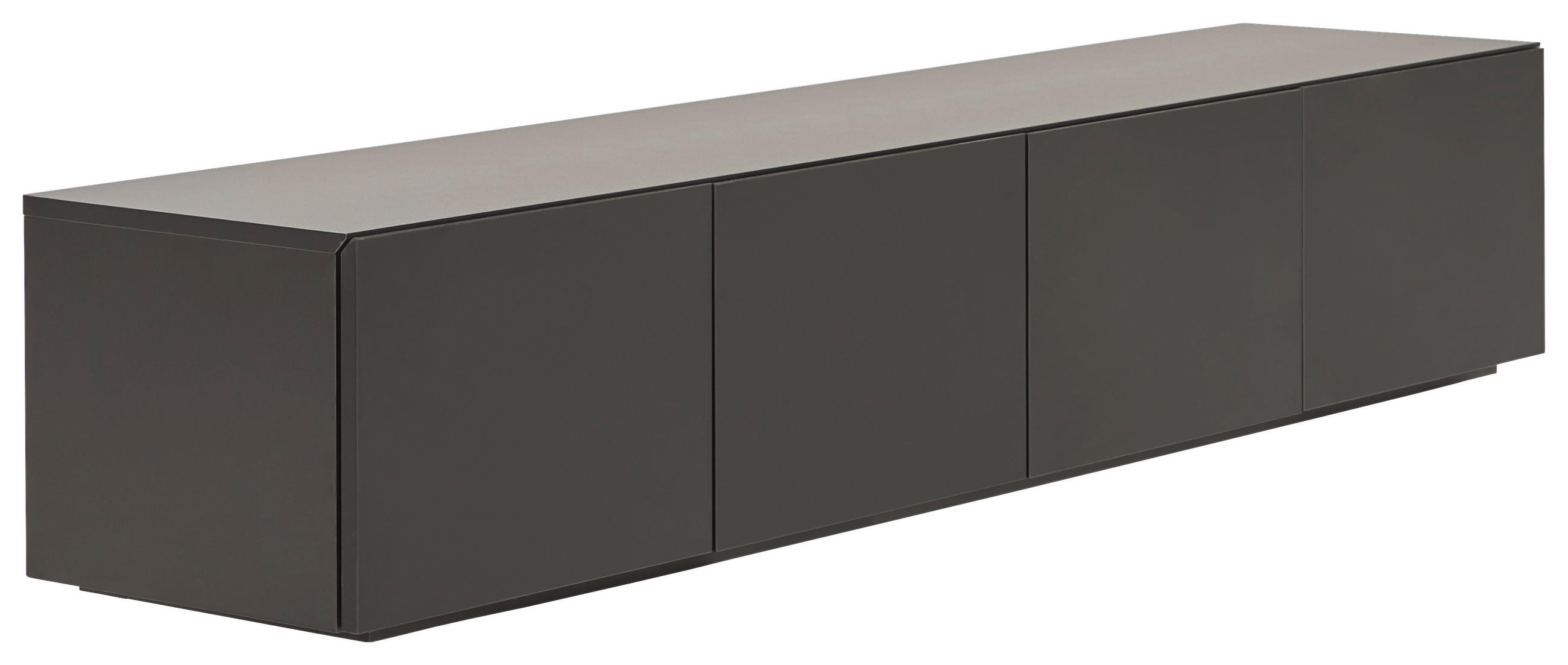Mid.you Lowboard Schwarz 180x35x40 cm