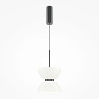 PENDELLEUCHTE 22/67,8 cm  - Schwarz, MODERN, Glas/Metall (22/67,8cm) - MAYTONI