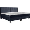 BOXSPRINGBETT 200/200 cm  in Dunkelblau  - Dunkelgrau/Dunkelblau, Trend, Holz/Textil (200/200cm) - Esposa