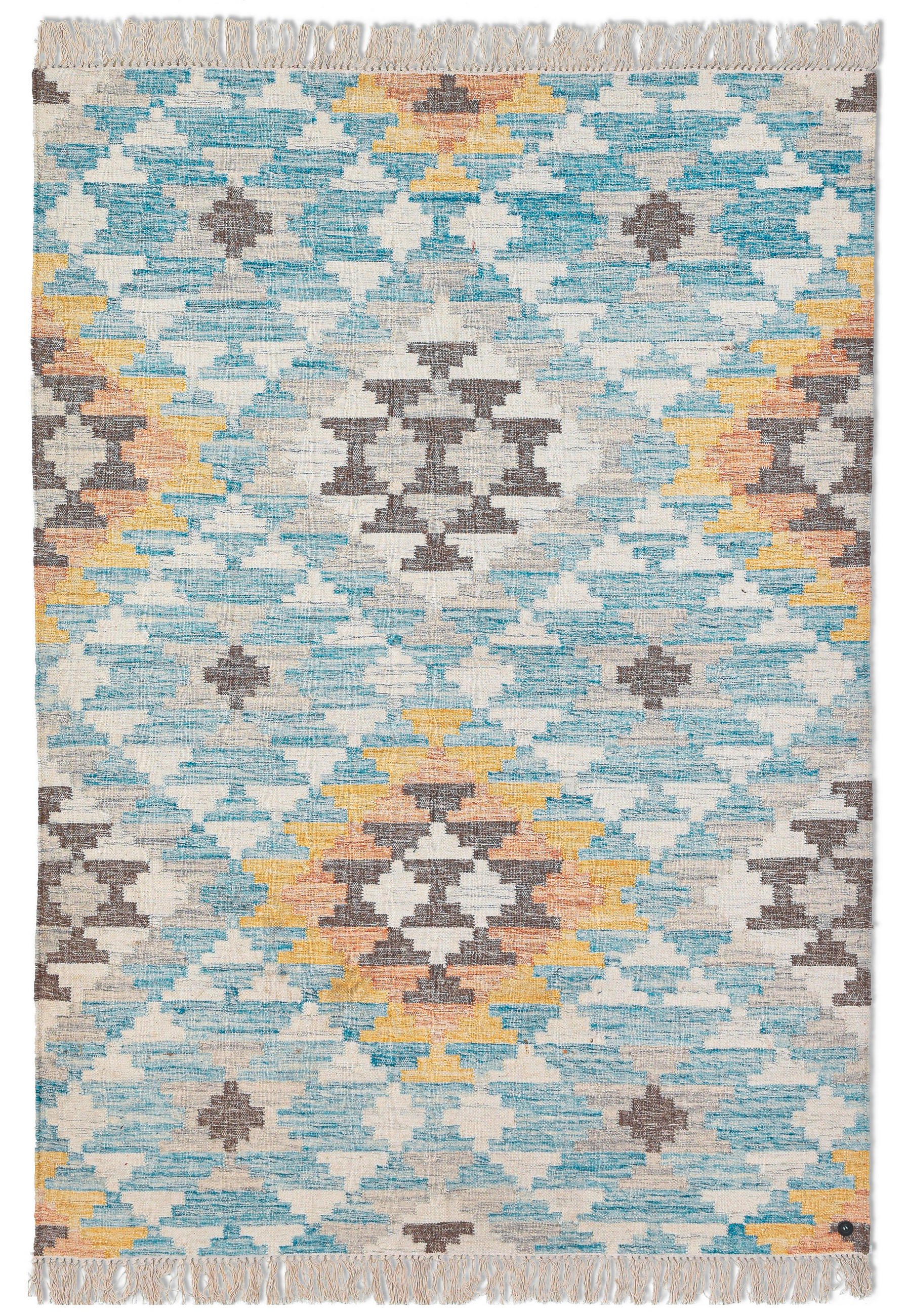 TEPPICH 65/135 cm Türkis  - Türkis, Design, Textil (65/135cm) - Tom Tailor