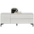 LOWBOARD 140/54/38 cm - Graphitfarben/Weiß, Trend, Holzwerkstoff/Kunststoff (140/54/38cm) - Carryhome LOWBOARD 140/54/38 cm - Graphitfarben/Weiß, Trend, Holzwerkstoff/Kunststoff (140/54/38cm) - Carryhome