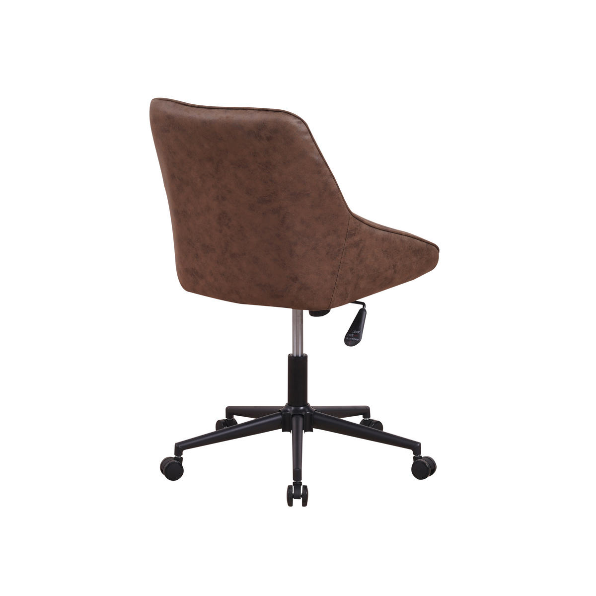 OTOČNÁ STOLIČKA, mikrovlákno, zelená - zelená, Modern, textil/plast (60/84/64,5cm) - MID.YOU
