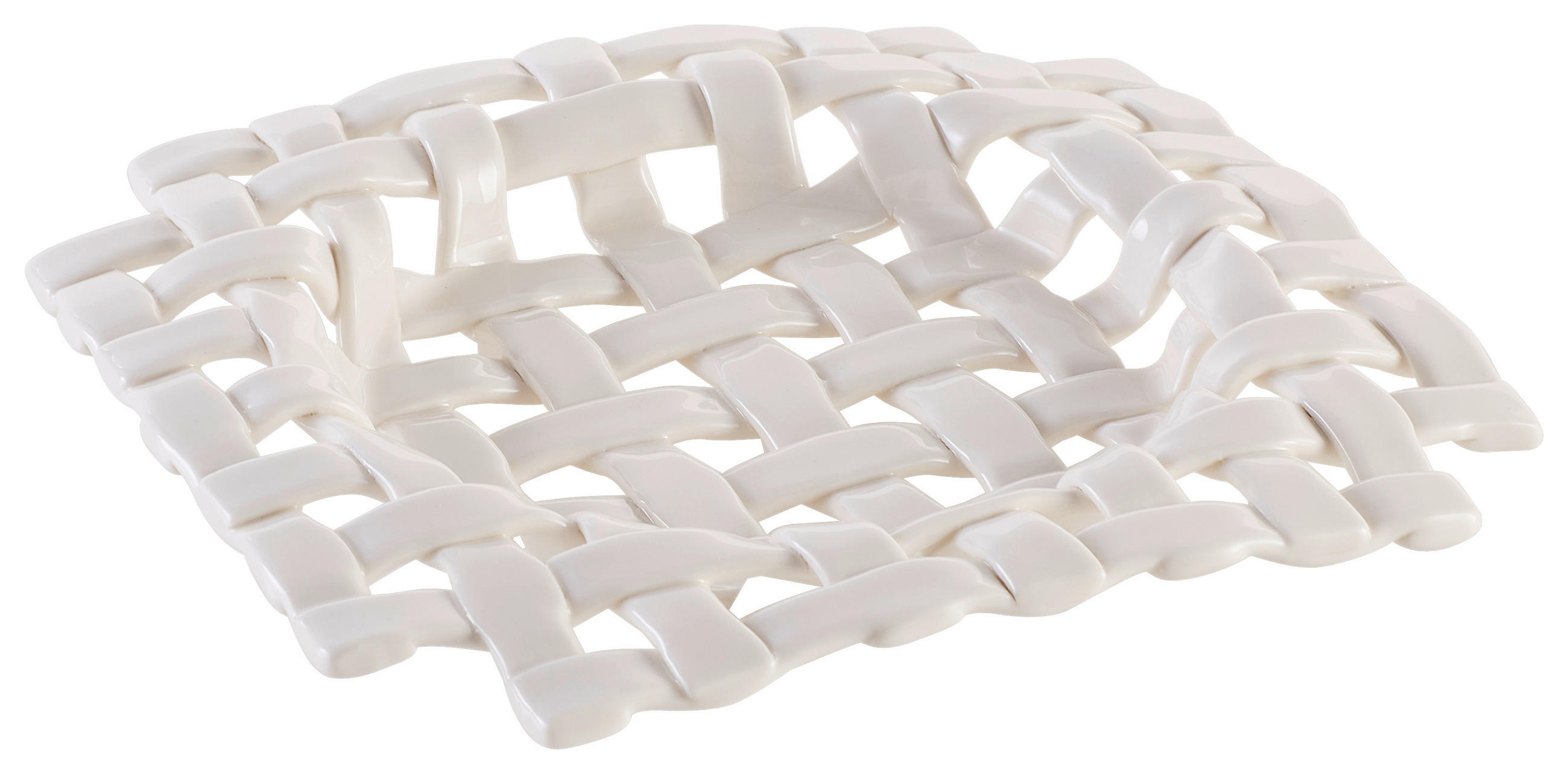 DEKOSCHALE - Weiß, Basics, Keramik (16cm)