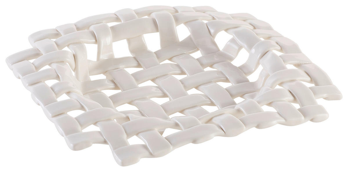 DEKOSCHALE - Weiß, Basics, Keramik (16cm)