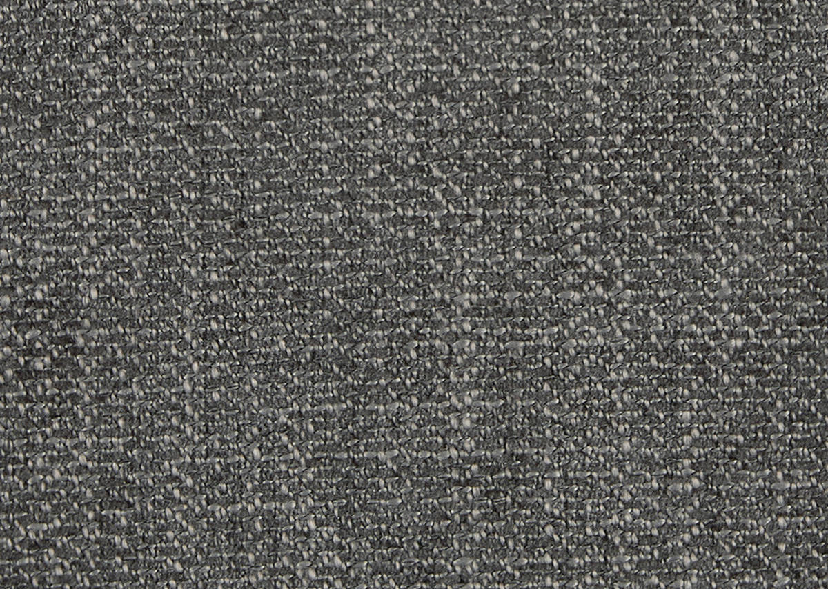 ECKSOFA Chenille, Flachgewebe Braun, Graubraun  - Graubraun/Schwarz, Design, Textil/Metall (270/239cm) - Koinor