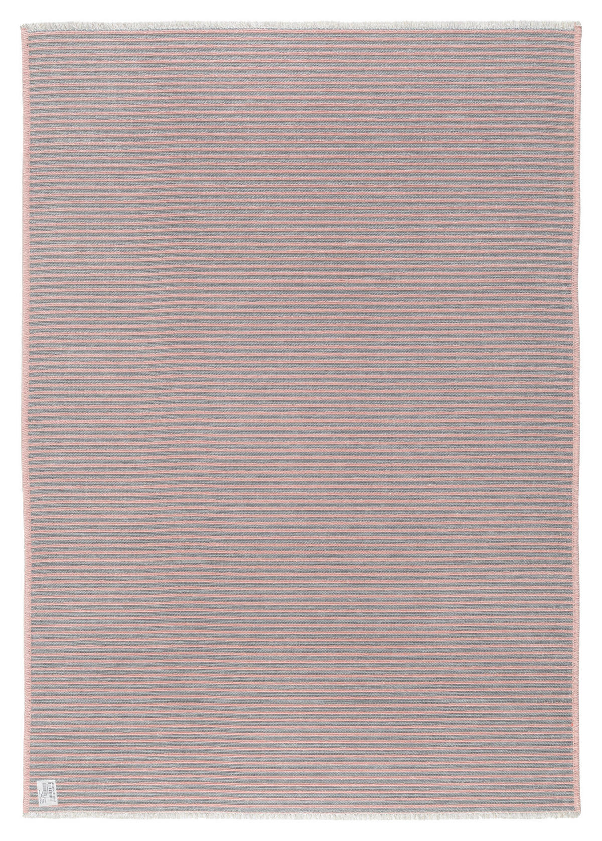 FLACHWEBETEPPICH 200/290 cm Grau, Pink  - Pink/Grau, Design, Textil (200/290cm) - Novel