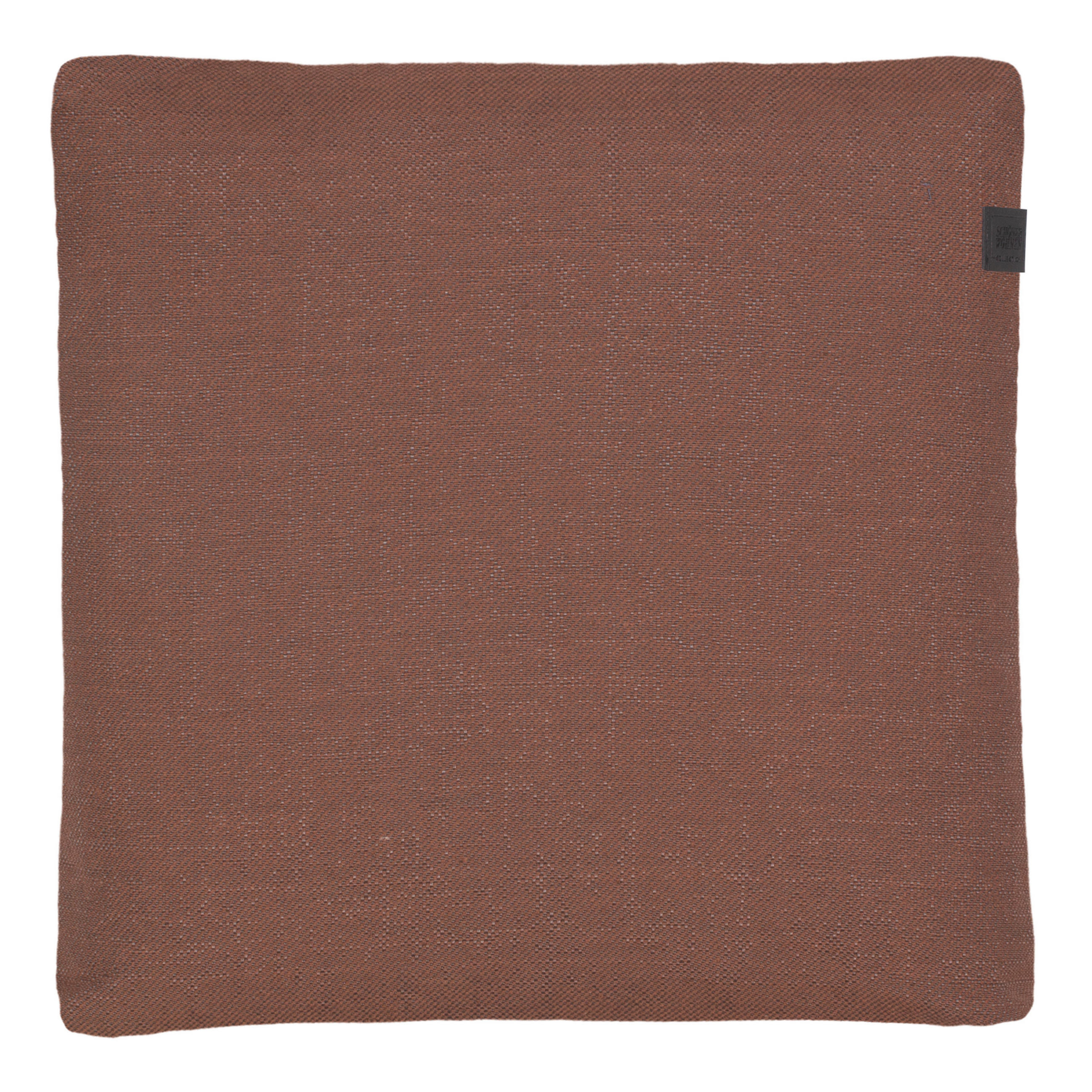 KISSENHÜLLE SW-Solo 38/38 cm  - Kastanienfarben/Rotbraun, Basics, Textil (38/38cm) - Schöner Wohnen