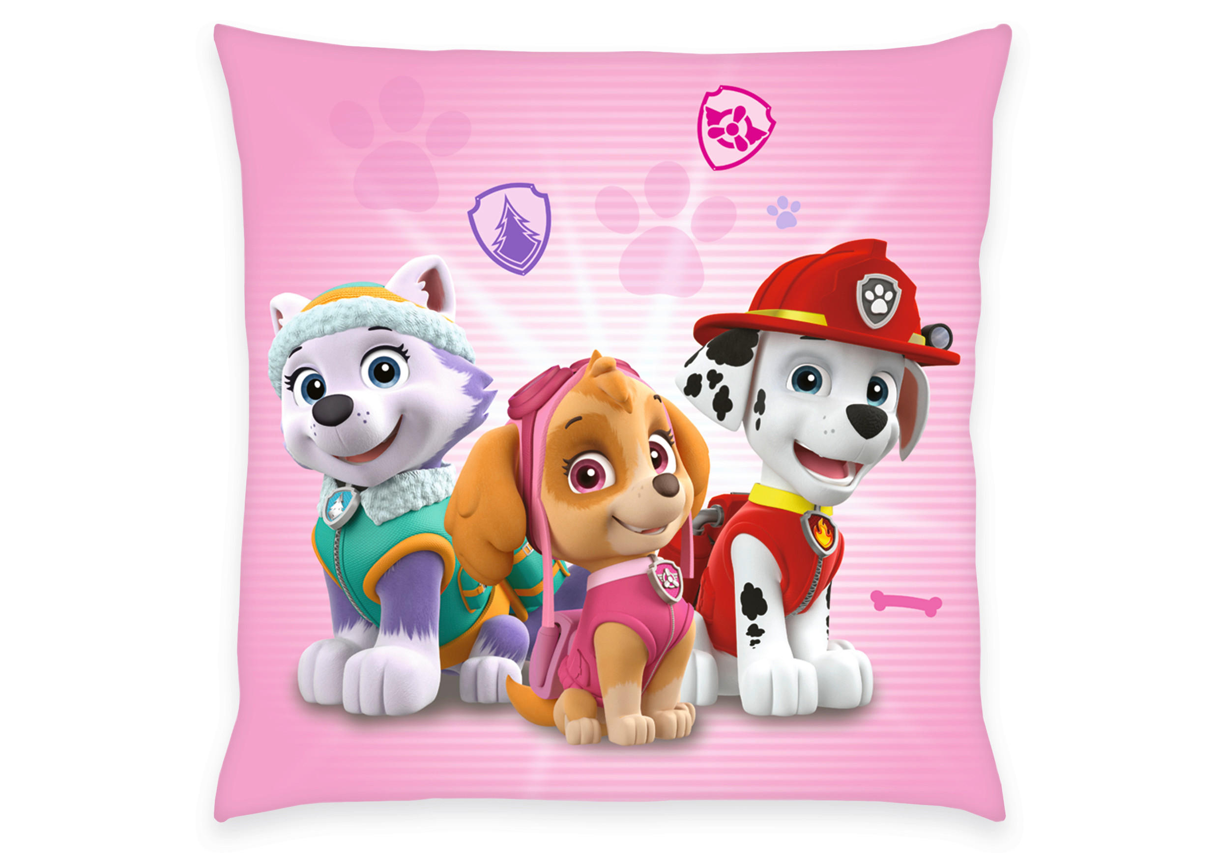 Thumbnail - Herding Jugendbettwäsche Paw Patrol, Pink, Textil, 135x200 cm, pflegeleicht, hautfreundlich, schadstoffgeprüft, Schlafte...