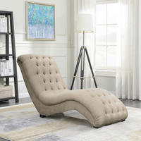 RELAXLIEGE in Mikrofaser Cappuccino  - Schwarz/Cappuccino, Design, Kunststoff/Textil (67/90/159cm) - P & B