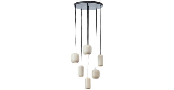 HÄNGELEUCHTE 48/200 cm - Sandfarben, Basics, Metall (48/200cm) - Dieter Knoll