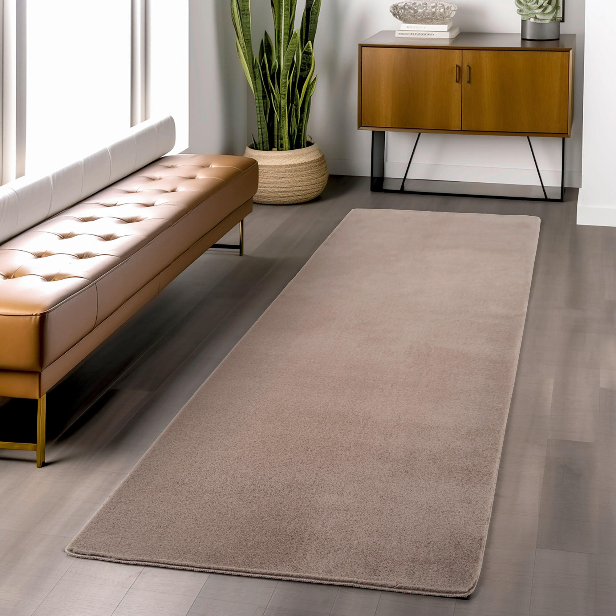 WEBTEPPICH 80/150 cm Joy Mokka  - Mokka, Design, Textil (80/150cm)