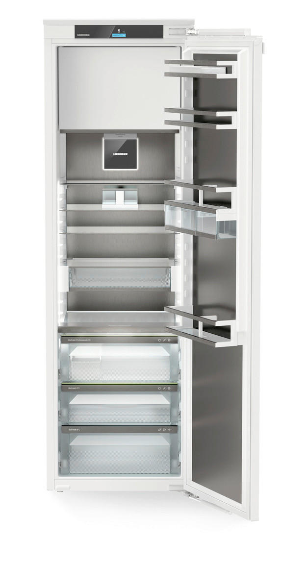 KÜHLSCHRANK 55,9/177/54,6 cm IRBBSCI5171  - Weiß/Grau, Basics, Glas/Metall (55,9/177/54,6cm) - Liebherr