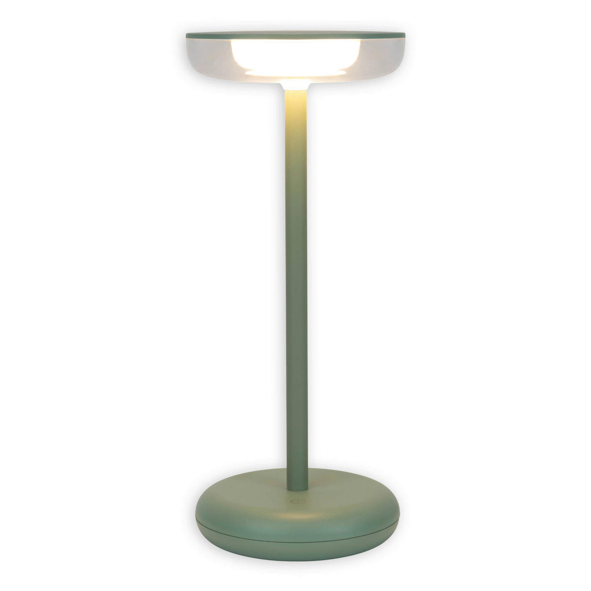 AKKU-TISCHLEUCHTE PASI 10,5/11/26 cm   - Salbeigrün, Design, Metall (10,5/11/26cm) - Näve