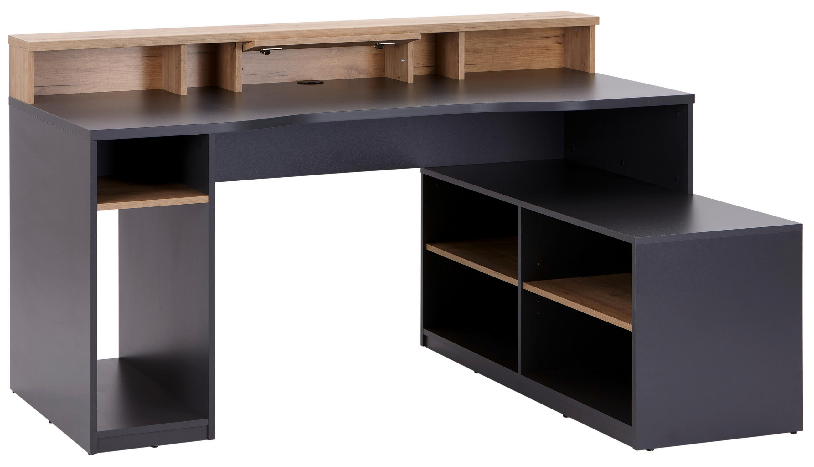 Gamingtisch Mit Monitoraufsatz B160cm H 91,5cm Teamplayer