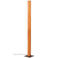 LED-STEHLEUCHTE 21/150/21 cm    - Schwarz, Design, Holz/Metall (21/150/21cm)