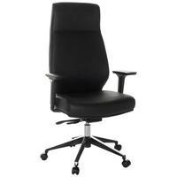 KANCELÁŘSKÉ KŘESLO, černá - černá, Basics, kov/plast (68/123-130/68cm) - MID.YOU