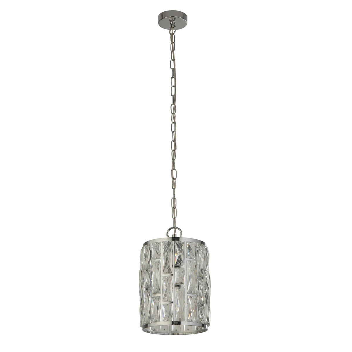 HÄNGLAMPA Bijou 22/31-152 cm  - kromfärg, Design, metall/glas (22/31-152cm)