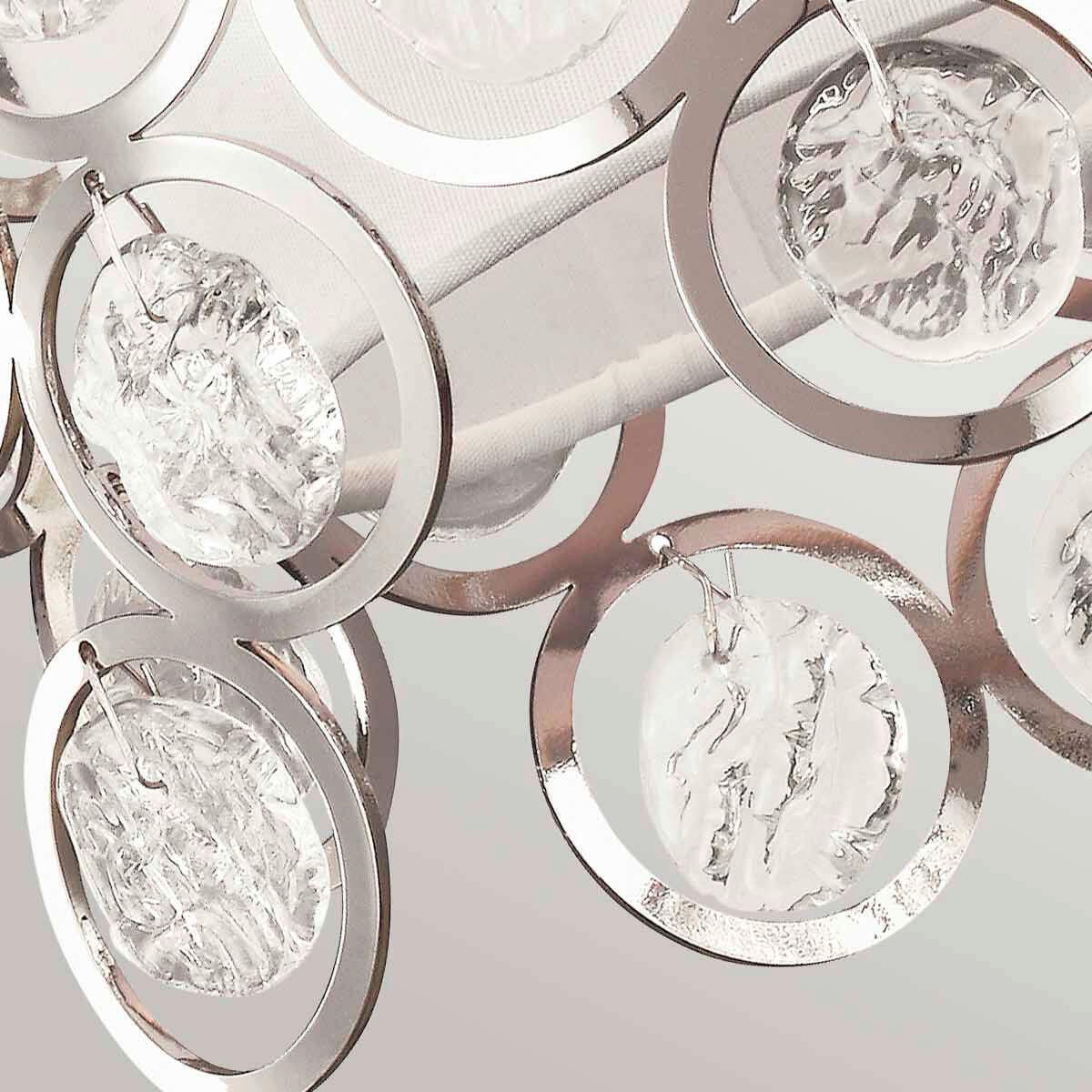 HÄNGELEUCHTE 17.8/53.3 cm    - Nickelfarben, Konventionell, Metall (17.8/53.3cm) - Elstead Lighting