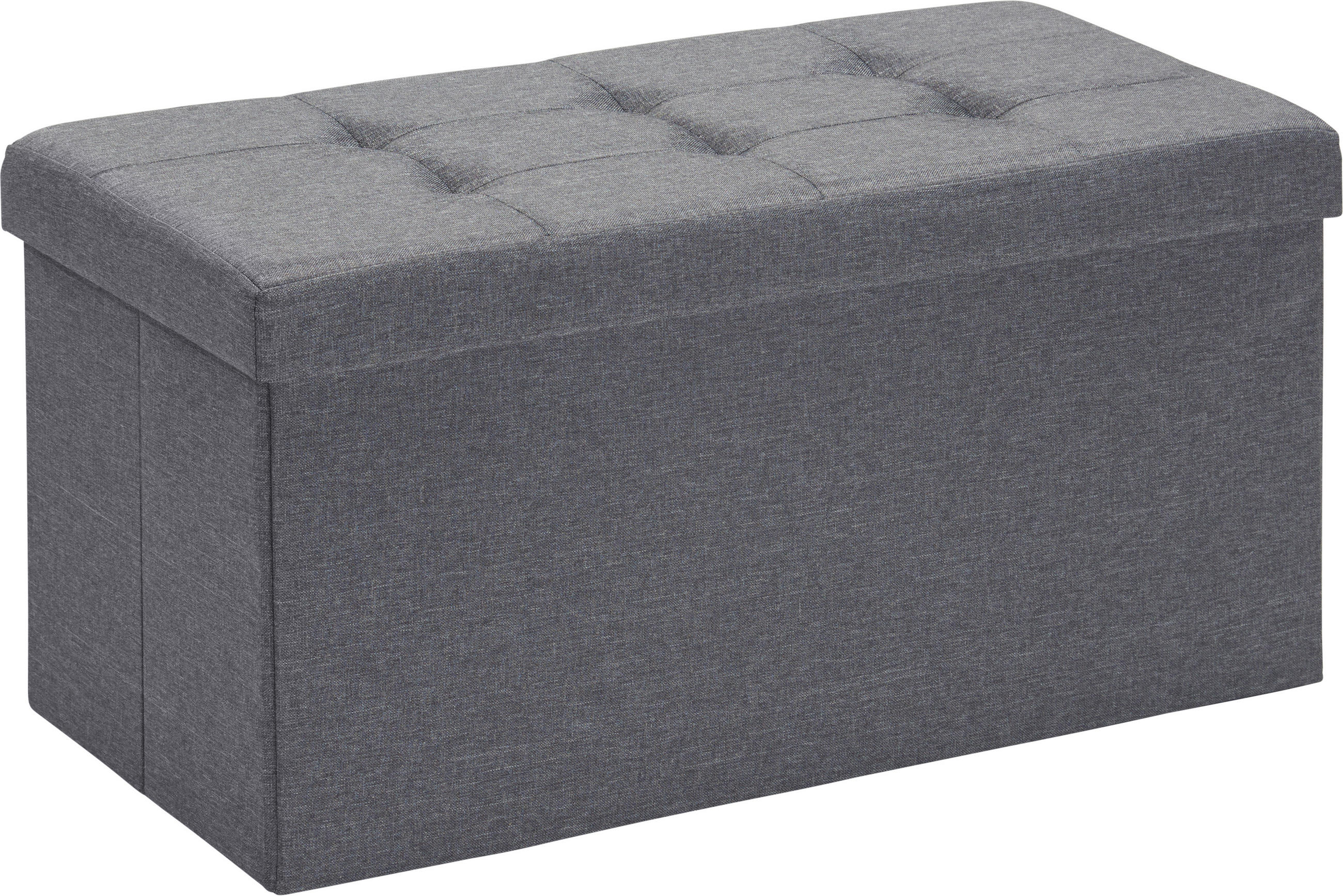 Carryhome SEDACÍ BOX, textil, kompozitní dřevo, 76/38/38 cm