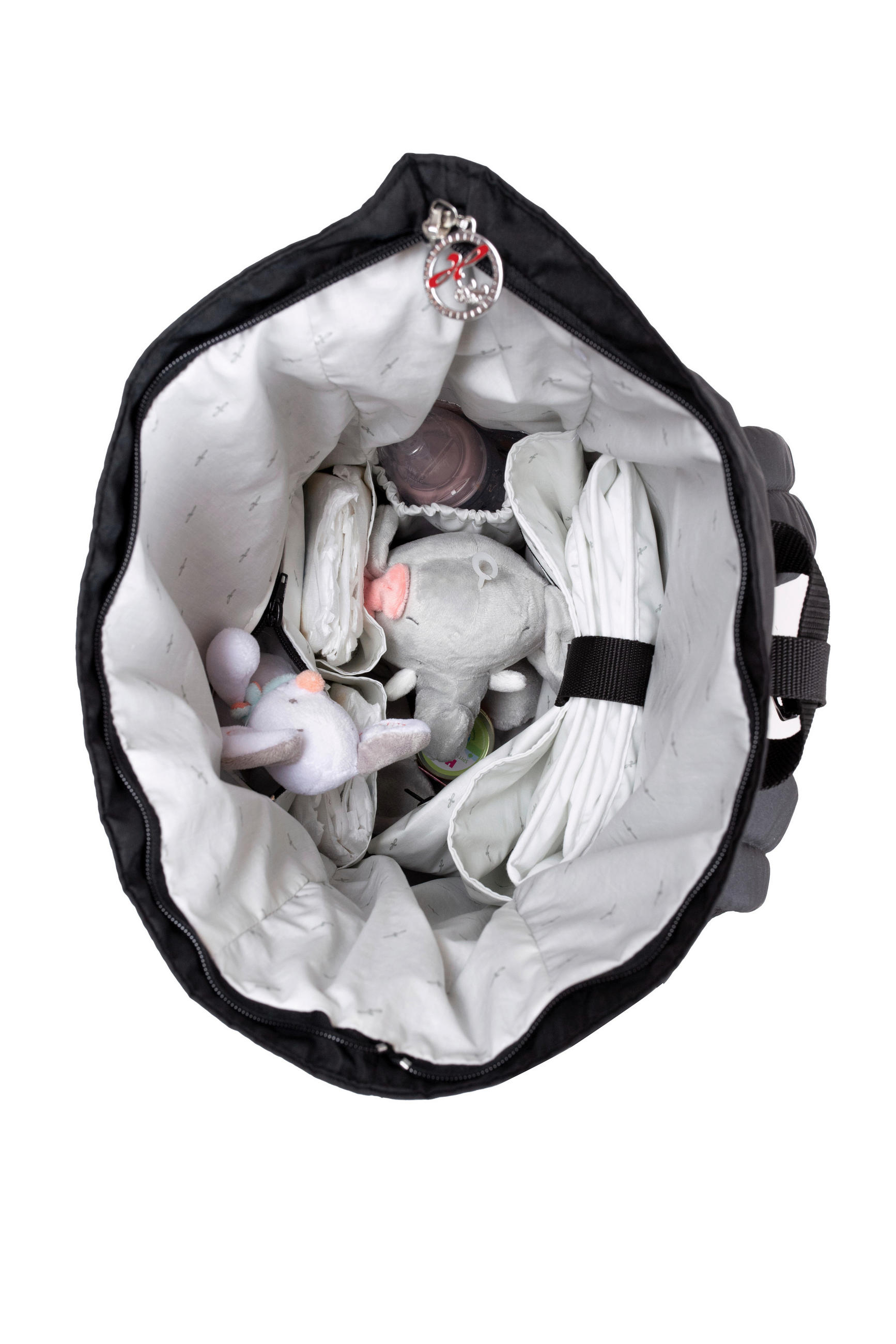 WICKELRUCKSACK Space Bag  - Hellgelb, Basics, Textil (37/40/18cm) - Hartan