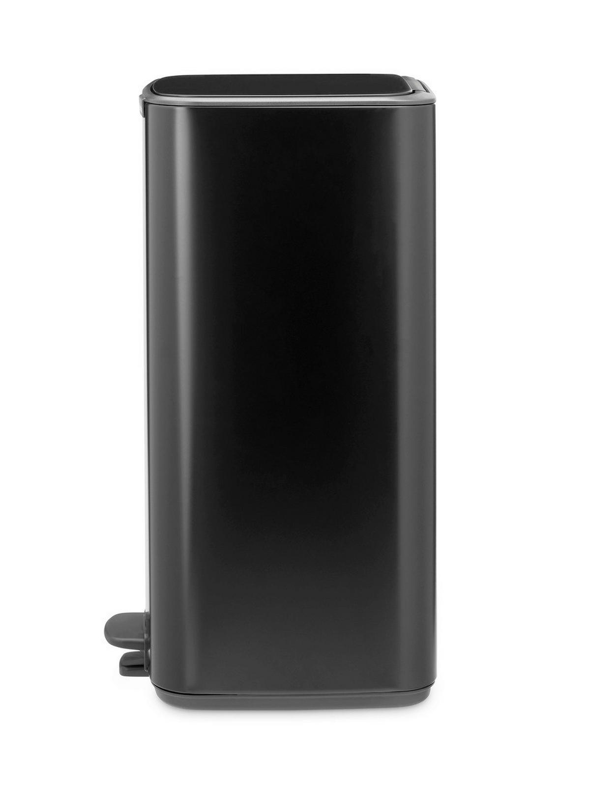 KOŠ S NOŽNOM PAPUČICOM  30 l  New Icon  - crna/antracit, Design, metal/plastika (28,8/64,7/35,8cm) - Brabantia