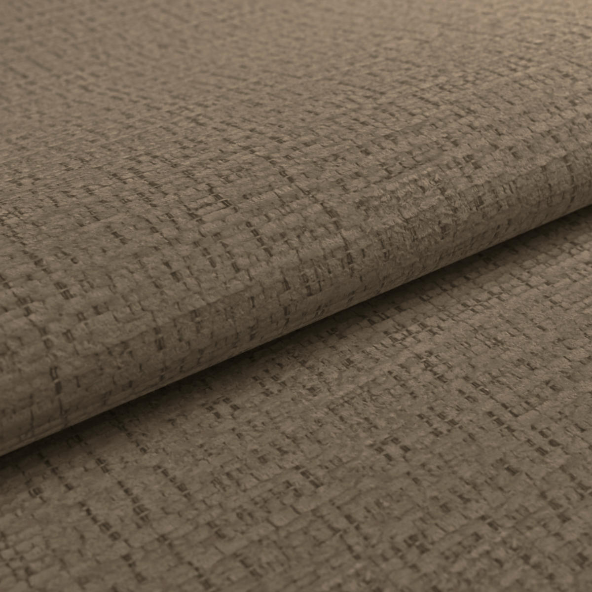 ECKSOFA MATERA Braun Chenille, Struktur Nierenkissen, Kopfteilverstellung, Sitzvorzug  - Schwarz/Braun, Trend, Holz/Textil (226/311cm) - MID.YOU