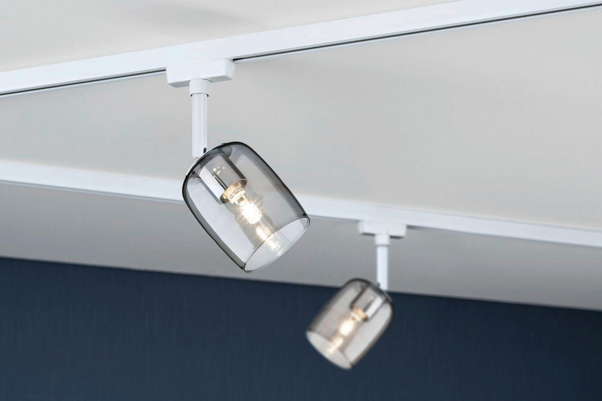 SCHIENENSYSTEM-STRAHLER Blossom 19,2/11/7,7 cm  - Basics (19,2/11/7,7cm) - Paulmann