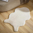 KUNSTFELL 60/90 cm Creme - Creme, KONVENTIONELL, Textil (60/90cm) - Boxxx