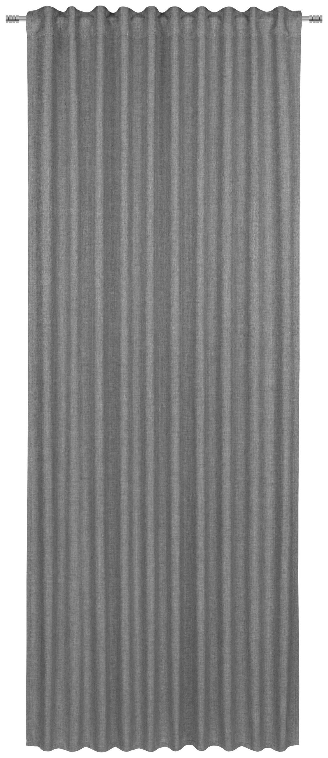 FERTIGVORHANG  blickdicht  140/245 cm   - Grau, Basics, Textil (140/245cm) - Boxxx